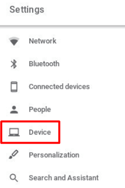 4 Device section